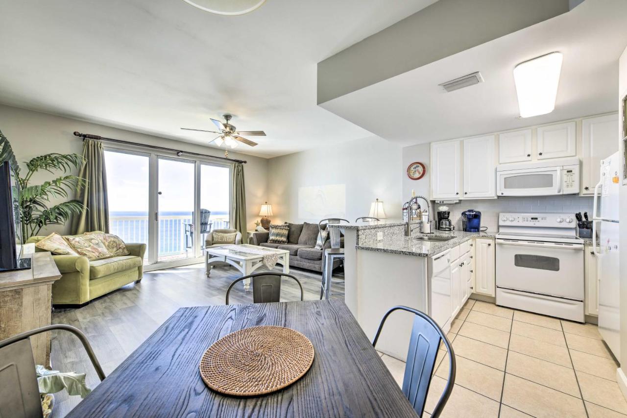 Oceanfront Panama City Beach Condo With Pool Access! Exterior photo